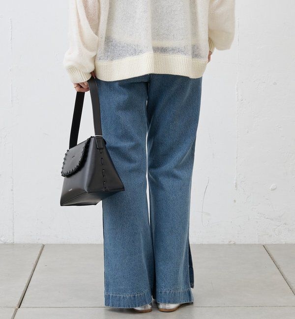  「サイドボタンデニム」|デニム|