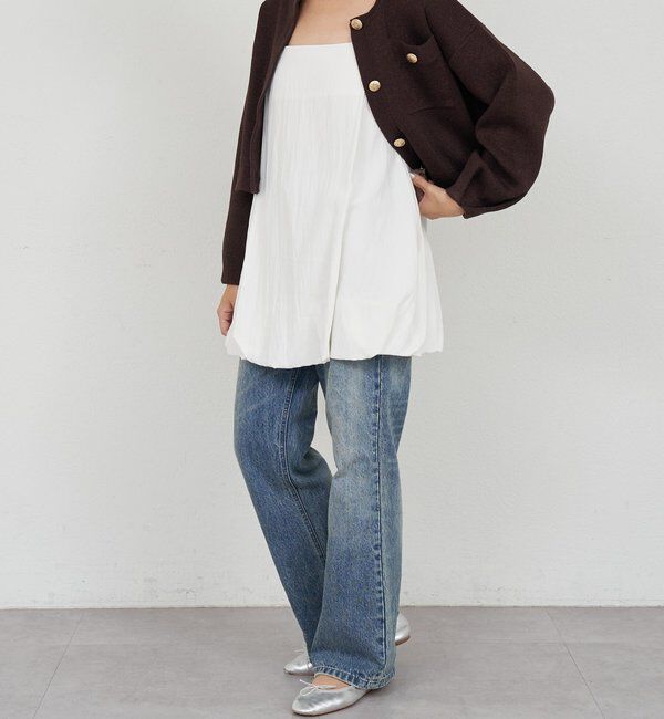  「バルーンチュニックキャミ」|キャミソール|