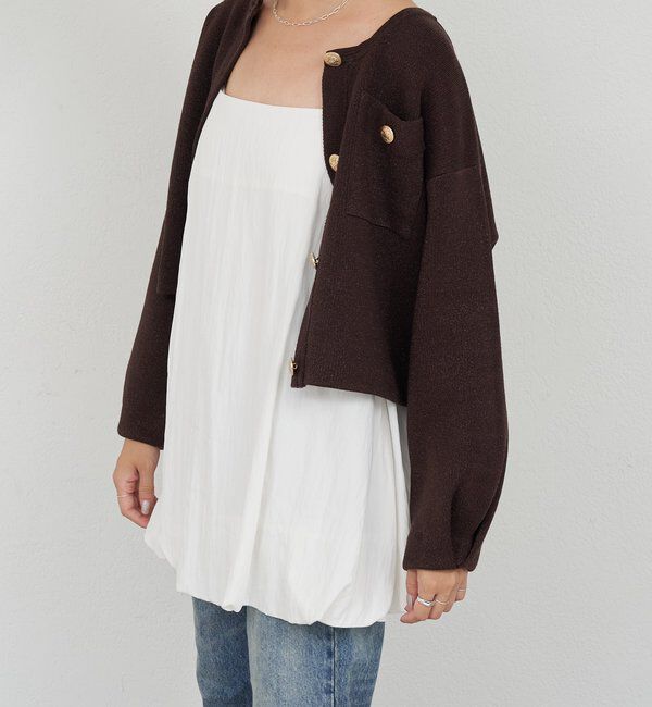  「バルーンチュニックキャミ」|キャミソール|