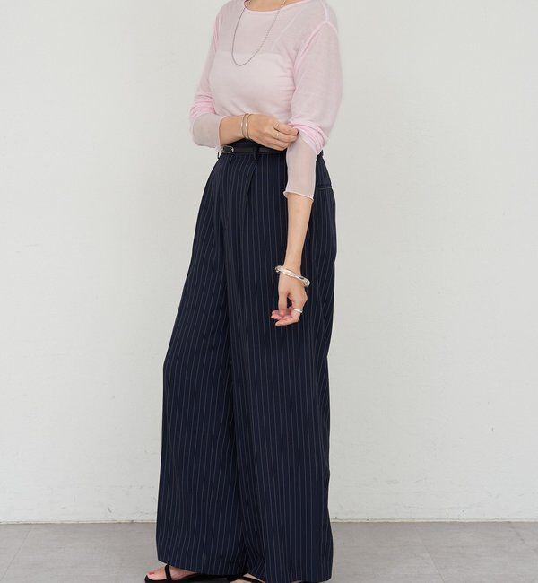  「袖シアーカットソー」|Tシャツ・カットソー|