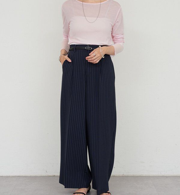  「袖シアーカットソー」|Tシャツ・カットソー|