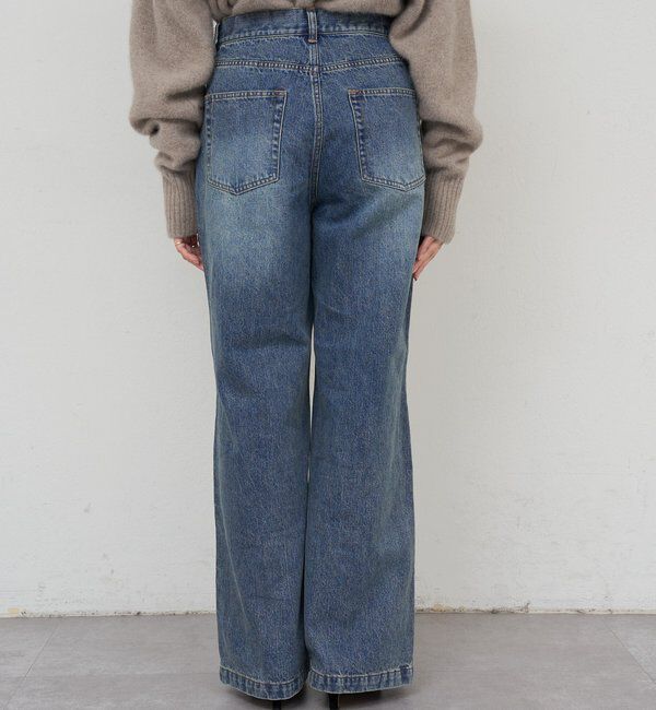  「ウエストデザインデニム」|デニム|