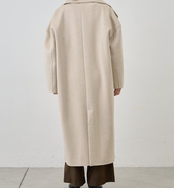  「ビッグカラーリバーロングコート」|その他|