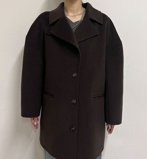  「ビッグカラーリバーミディコート」|その他|