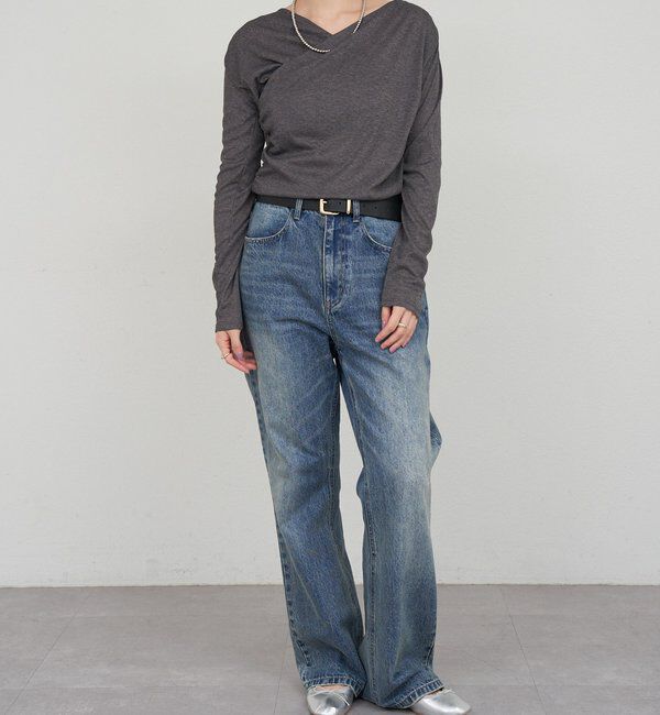  「カシュクールカットソー」|Tシャツ・カットソー|