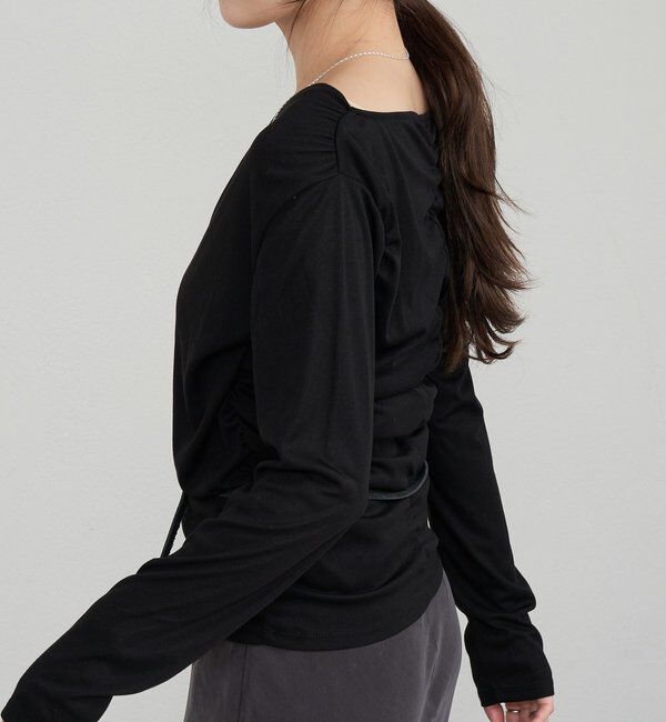  「カシュクールカットソー」|Tシャツ・カットソー|