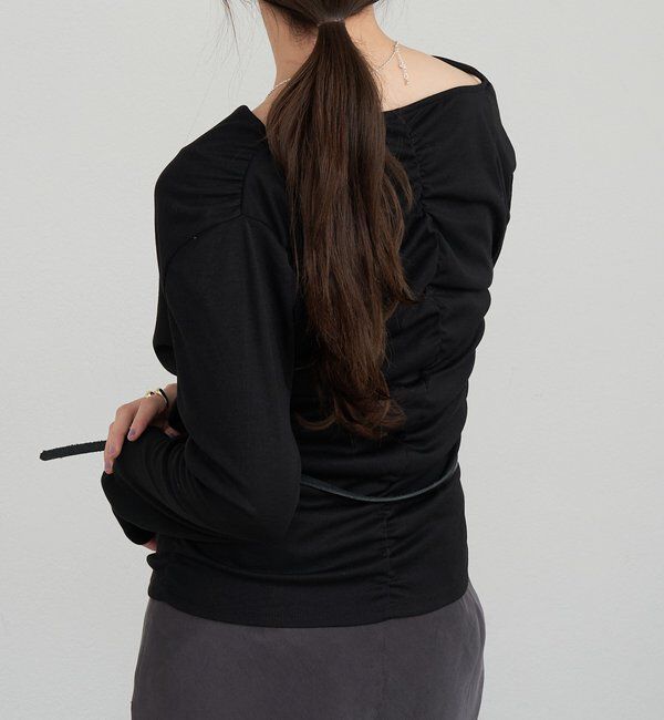  「カシュクールカットソー」|Tシャツ・カットソー|