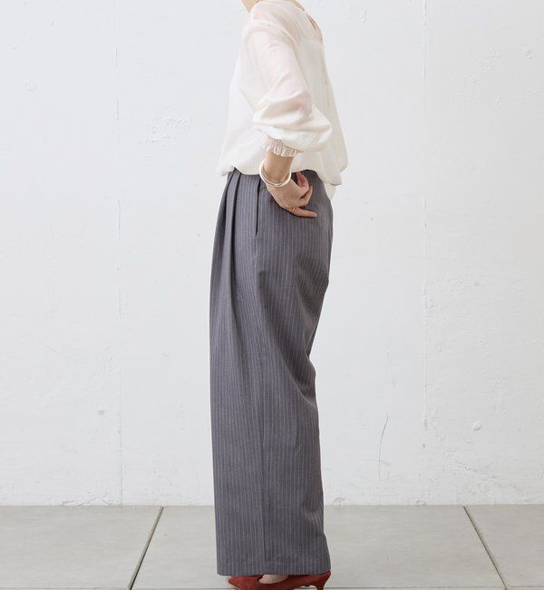  「2WAYミニマルタイブラウス」|シャツ・ブラウス|