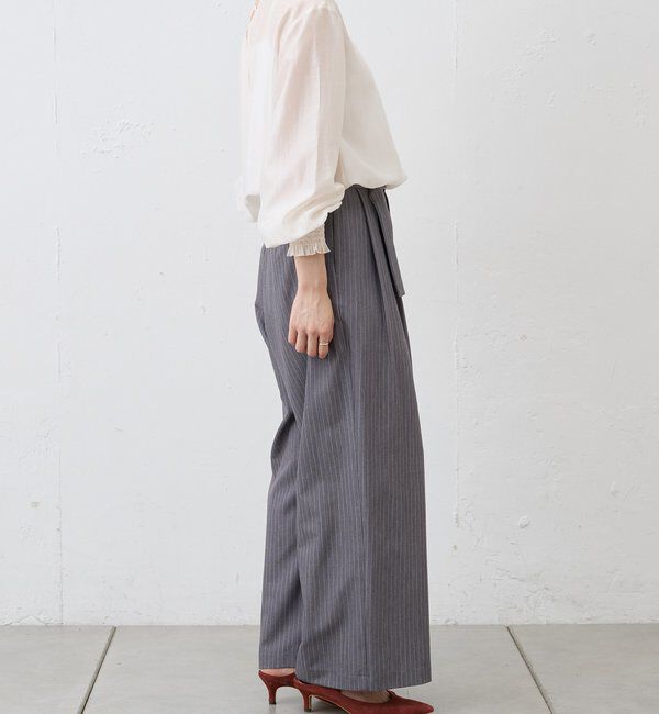  「2WAYミニマルタイブラウス」|シャツ・ブラウス|