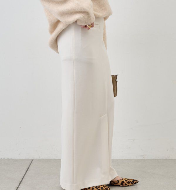  「ポンチIラインスカート」|スカート|