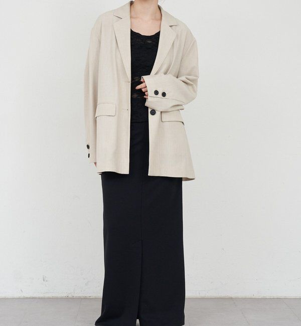  「ポンチIラインスカート」|スカート|