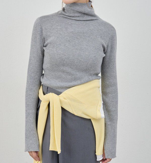  「ハイネックリブニット」|ニット・セーター|