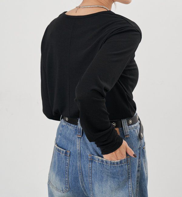  「シアーロングスリーブTEE」|Tシャツ・カットソー|