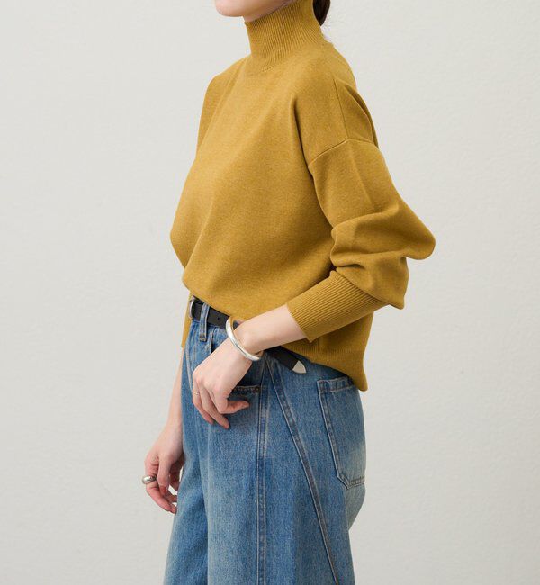  「総針ハイネックニット」|パーカー|