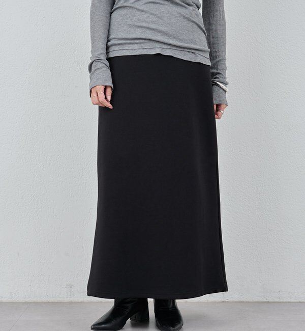  「ポンチタイトスカート」|スカート|ブラック