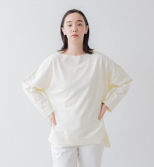 collex「ストレッチドロップショルダープルオーバー」|ニット・セーター|