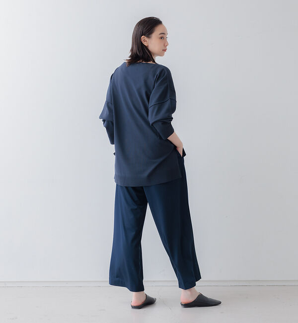 collex「ストレッチドロップショルダープルオーバー」|ニット・セーター|