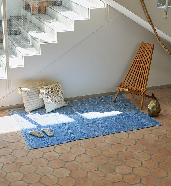 collex「コットンジュートクッション 中材付き 45&times;45㎝」|その他|