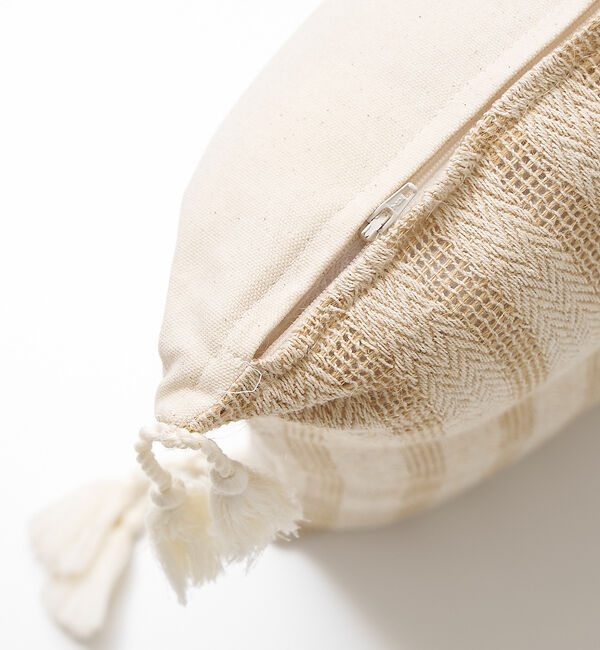 collex「コットンジュートクッション 中材付き 45&times;45㎝」|その他|