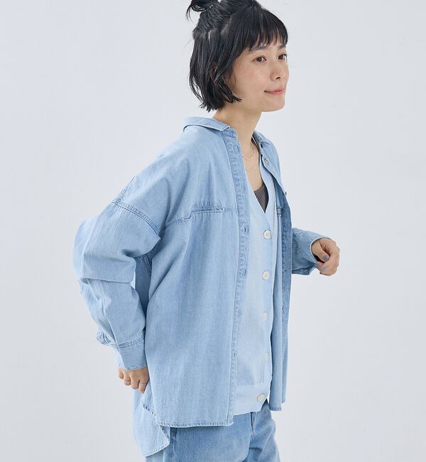 collex「ライトオンスデニムシャツ」|シャツ・ブラウス|