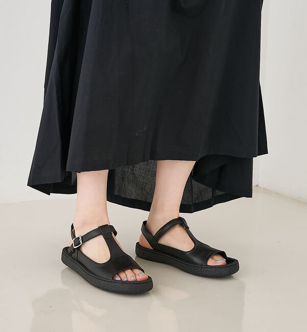 collex「【MOHI/モヒ】Tストラップサンダル」|サンダル|