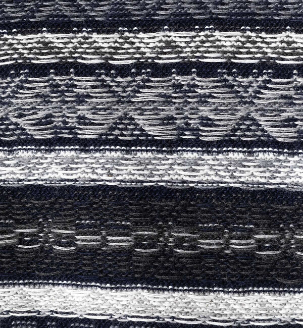 ABAHOUSE「バック サイド フェアアイル プルオーバー ニット」|ニット・セーター|