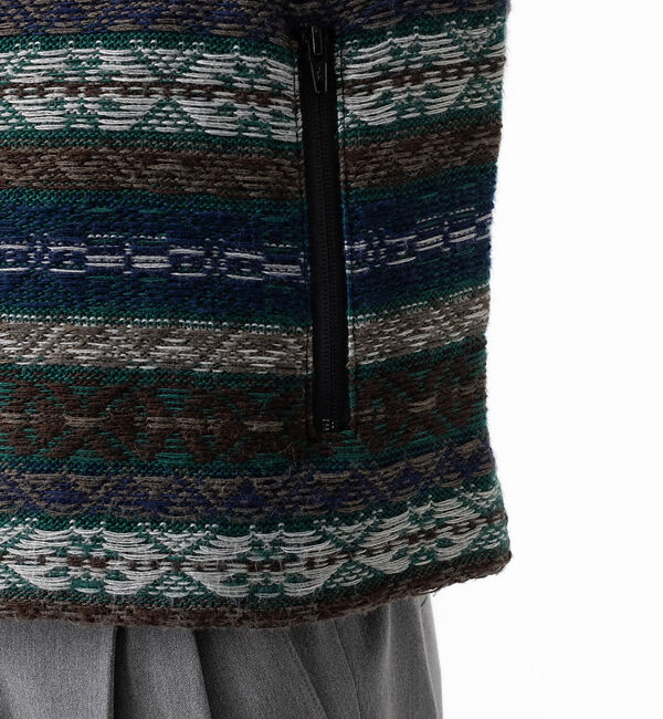 ABAHOUSE「バック サイド フェアアイル プルオーバー ニット」|ニット・セーター|