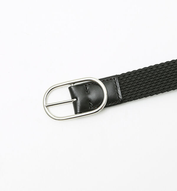 ABAHOUSE「リバーシブル  ゴムメッシュベルト【ブラウン&times;ネイビー / ブラック&times;グレー】」|ベルト|