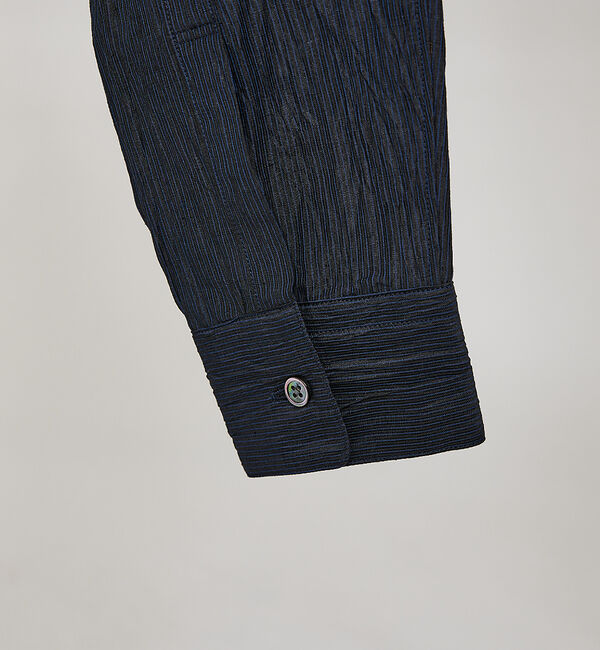 ABAHOUSE「【リネンワッシャー】ストライプ シャツ」|シャツ・ブラウス|