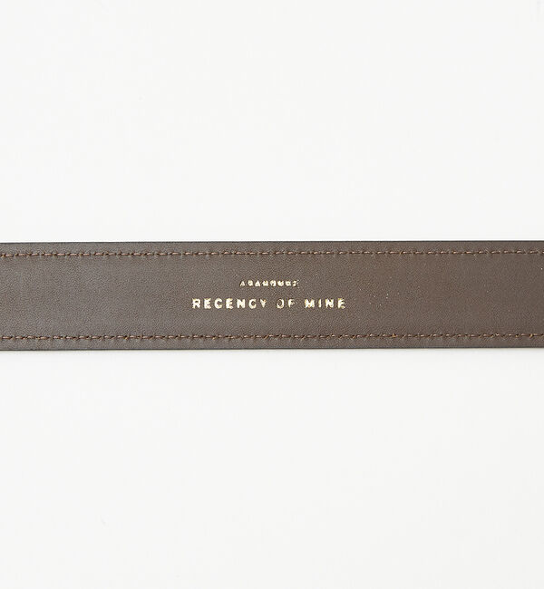 ABAHOUSE「【日本製】カーフレザーベルト」|ベルト|