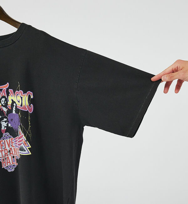 ABAHOUSE「【AH ABAHOUSE】オーバーサイズ バンドTシャツ」|Tシャツ・カットソー|