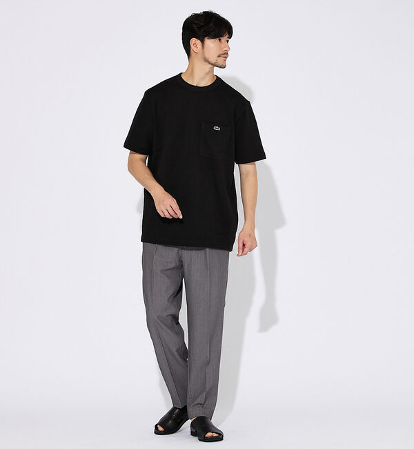 ABAHOUSE「【ストライプ】ワイド テーパードパンツ」|その他|