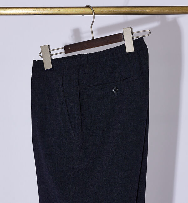 ABAHOUSE「【TRABEST】1タック イージースラックス / サマーパンツ/ 防シワ性 ス」|スラックス|