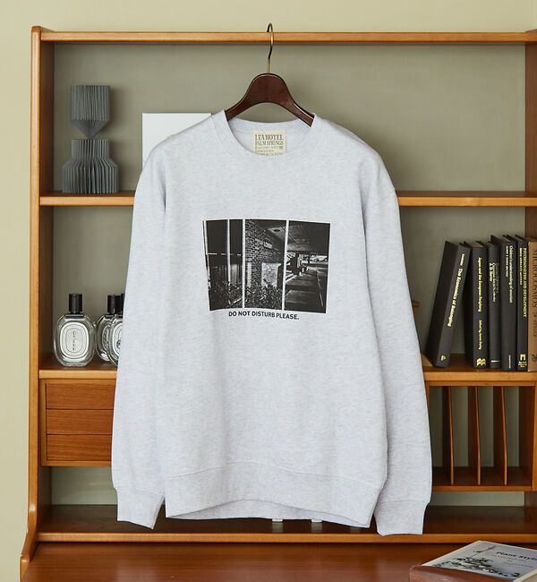 ABAHOUSE「【ユニセックス】DoNotDisturb グラフィック スウェット/ LE TR」|スウェット・ジャージ|グレー