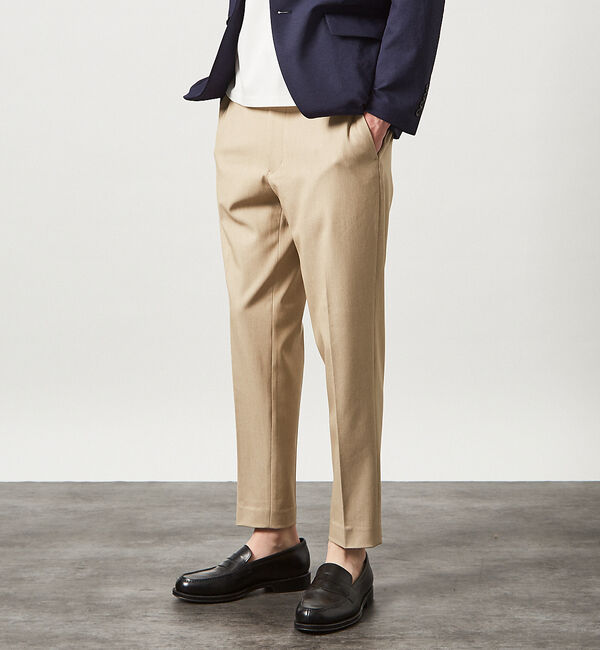 ABAHOUSE「デニムライク スリムテーパード スラックス」|その他|