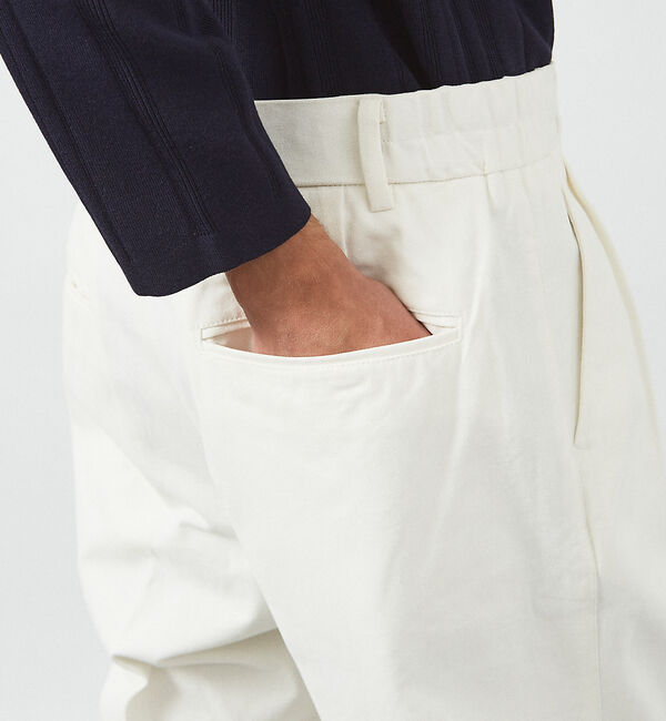 ABAHOUSE「２タック コットントラウザーズ / ワイドパンツ」|その他|