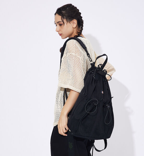 ABAHOUSE「【DICKIES/ディッキーズ】3WAY MP DS SACK 80976100」|リュック|ブラック