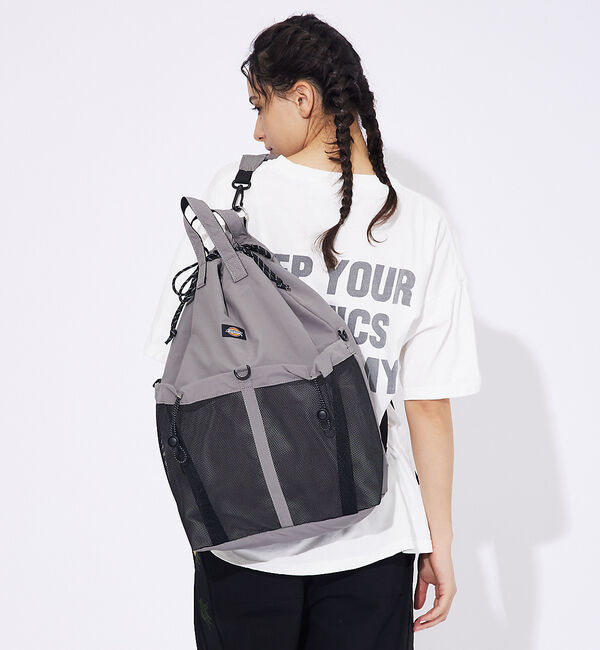 ABAHOUSE「【DICKIES/ディッキーズ】3WAY MP DS SACK 80976100」|リュック|グレー