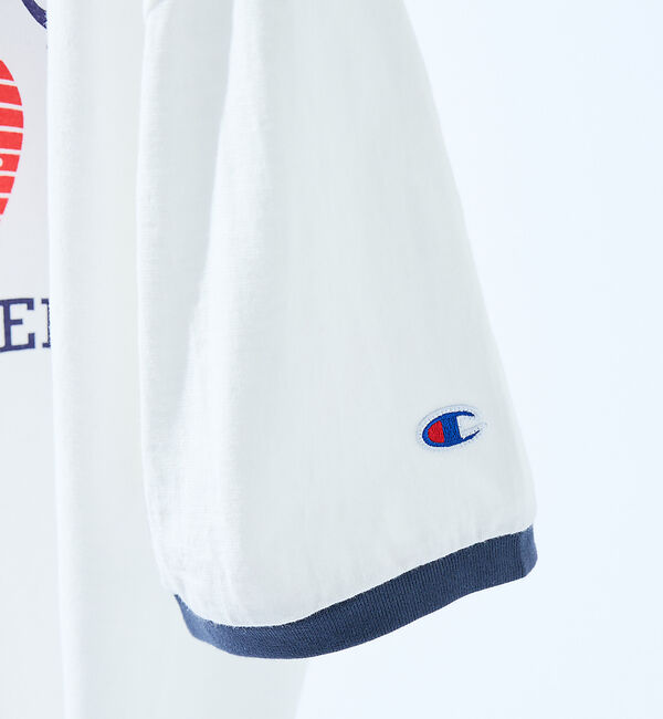 ABAHOUSE「【Champion】ショートスリーブ リンガーTシャツ」|Tシャツ・カットソー|