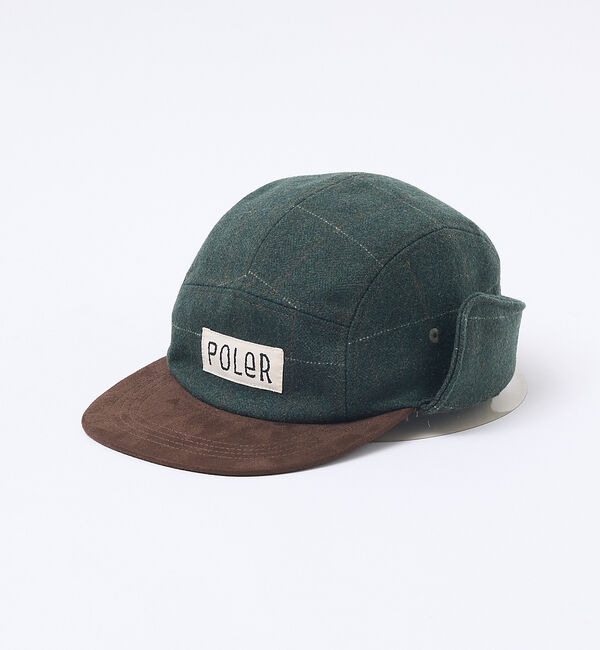 ABAHOUSE「【POLER / ポーラー】TWEED FLAP CAP / ツイード フラップ」|その他|