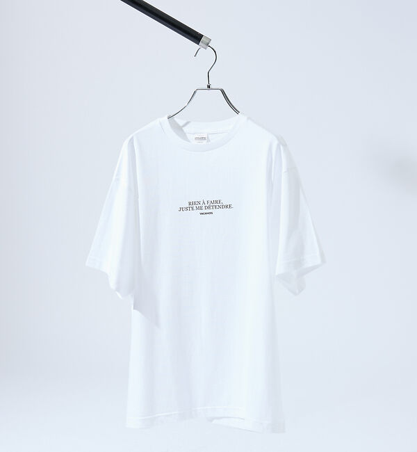 ABAHOUSE「ファインジャージー ロゴTシャツ / 半袖Tシャツ」|Tシャツ・カットソー|