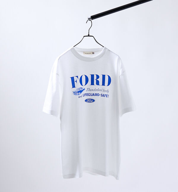 ABAHOUSE「【GOOD ROCK SPEED / グッドロックスピード】FORD 半袖Tシャ」|Tシャツ・カットソー|ホワイト