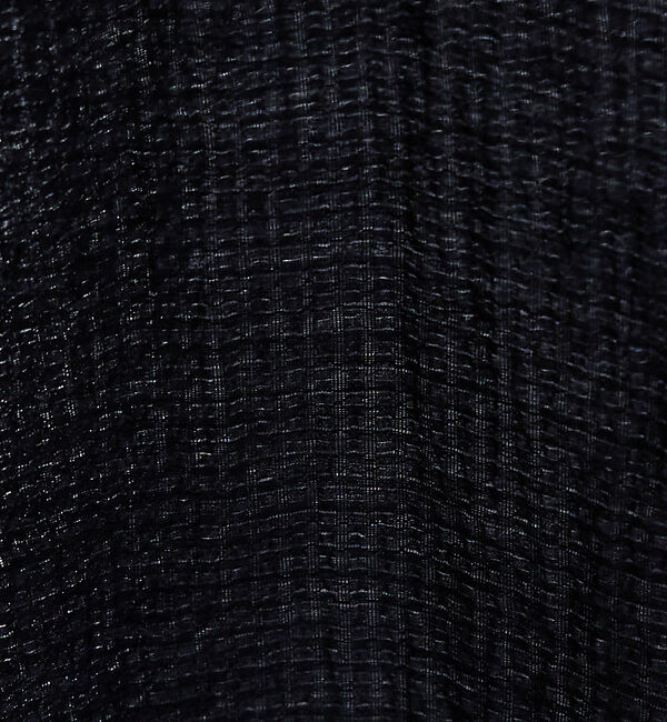 ABAHOUSE「スーパーシアー ラメドビー 半袖シャツ / オーバーサイズ」|シャツ・ブラウス|