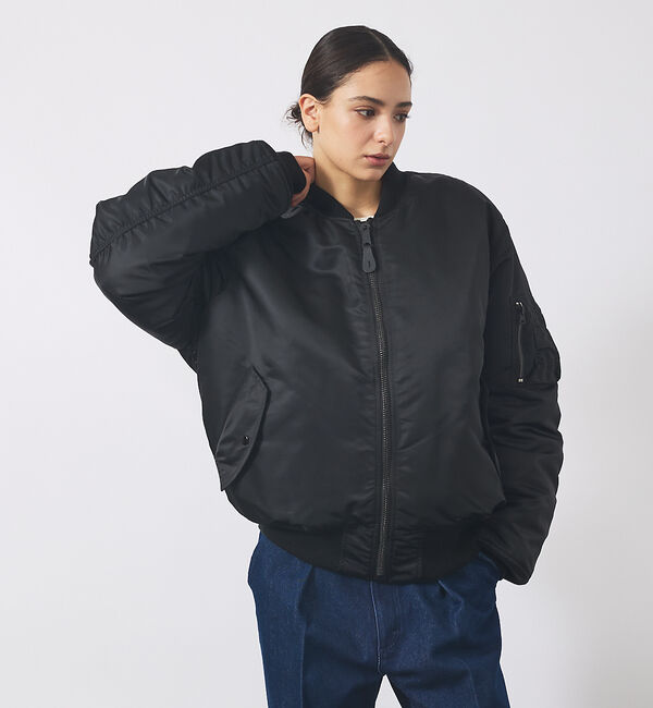 ABAHOUSE「【Valley Apparel / バレーアパレル】MA-1 フライトジャケット」|ミリタリー・モッズコート|