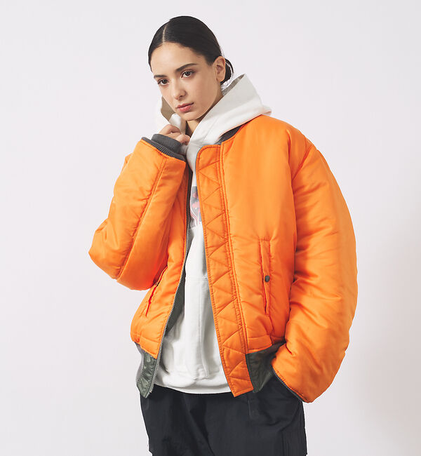 ABAHOUSE「【Valley Apparel / バレーアパレル】MA-1 フライトジャケット」|ミリタリー・モッズコート|