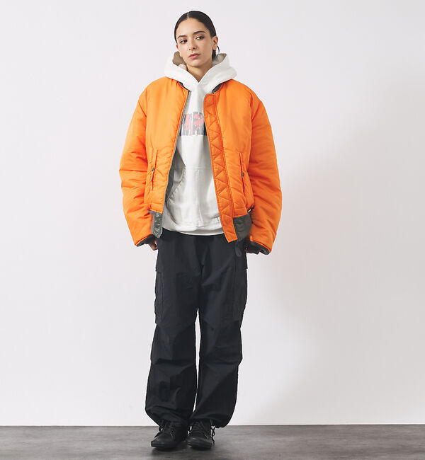 ABAHOUSE「【Valley Apparel / バレーアパレル】MA-1 フライトジャケット」|ミリタリー・モッズコート|