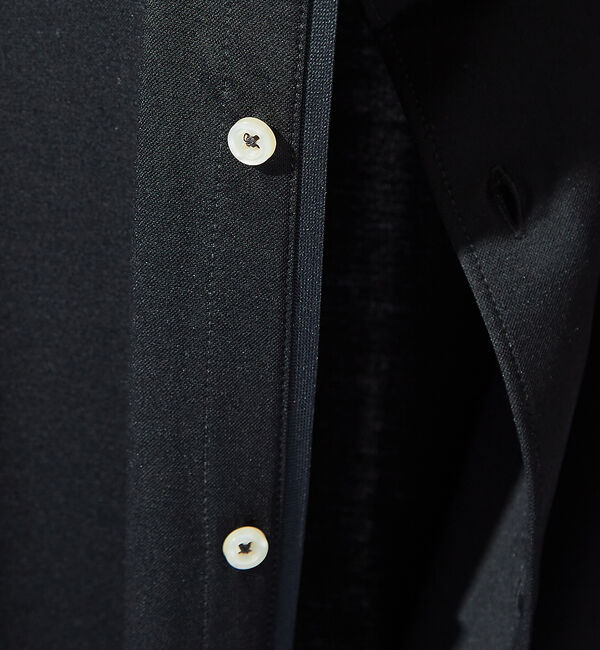 ABAHOUSE「【接触冷感】アイスピケ ストレッチ 長袖シャツ / FLEX SHIRTS」|シャツ・ブラウス|