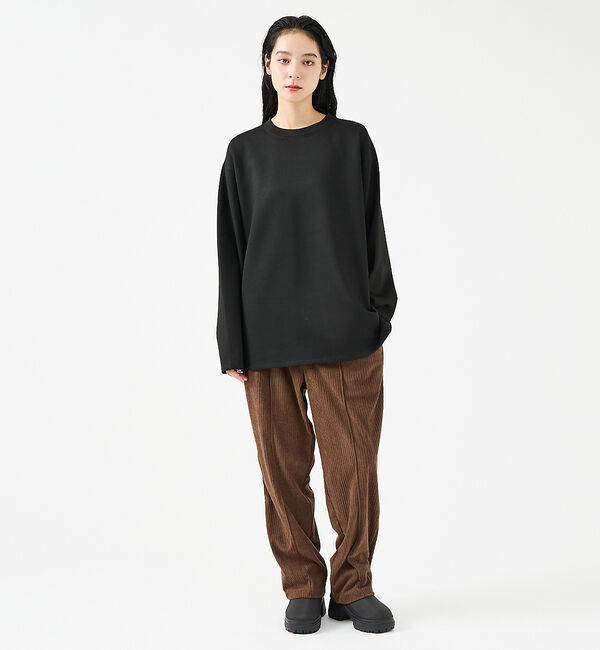 ABAHOUSE「【FORTUNA/フォルトゥナ】ECOTECロングスリーブTシャツ/ユニセックス」|Tシャツ・カットソー|