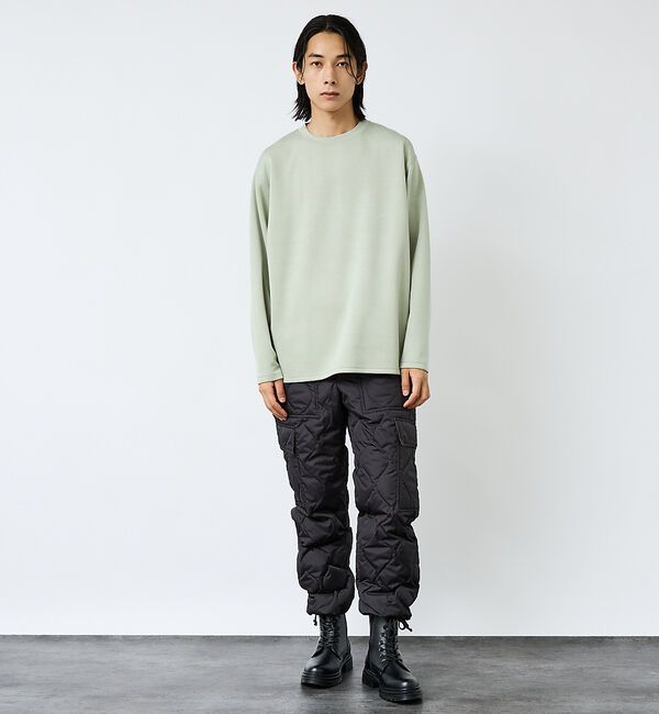 ABAHOUSE「【FORTUNA/フォルトゥナ】ECOTECロングスリーブTシャツ/ユニセックス」|Tシャツ・カットソー|