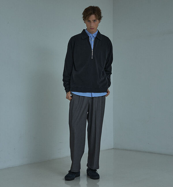 ABAHOUSE「オーバーサイズ レギュラーカラーシャツ / イージーケア」|シャツ・ブラウス|